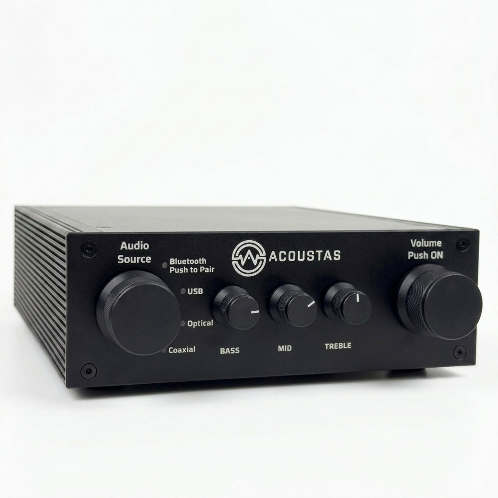 AC650 DSP Amplifier - Onyx Black