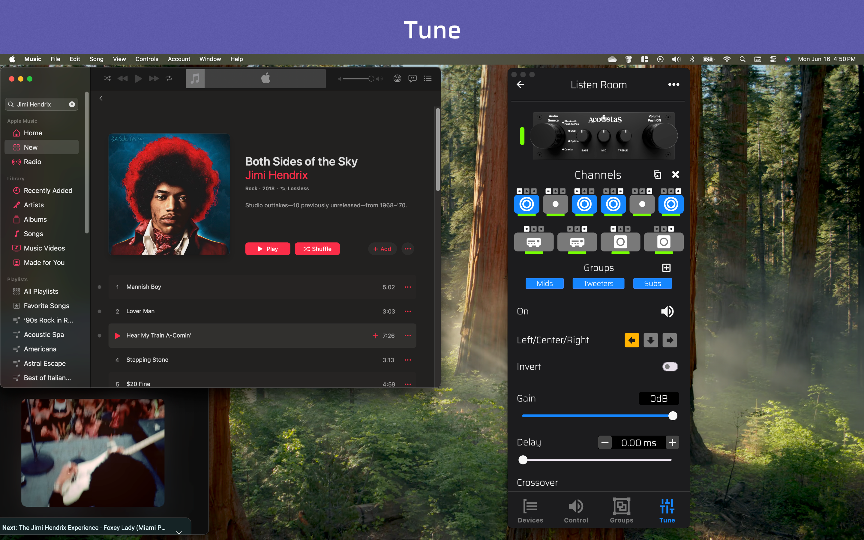 AC650 Production - Space Black - Multichannel DSP Amplifier