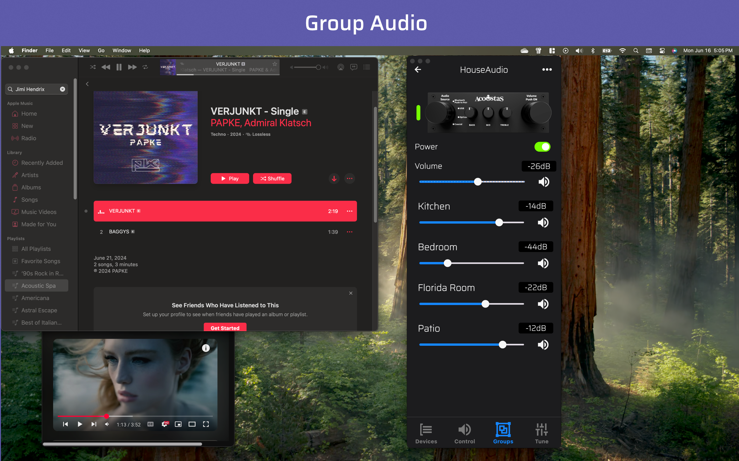 AC650 Production - Space Black - Multichannel DSP Amplifier