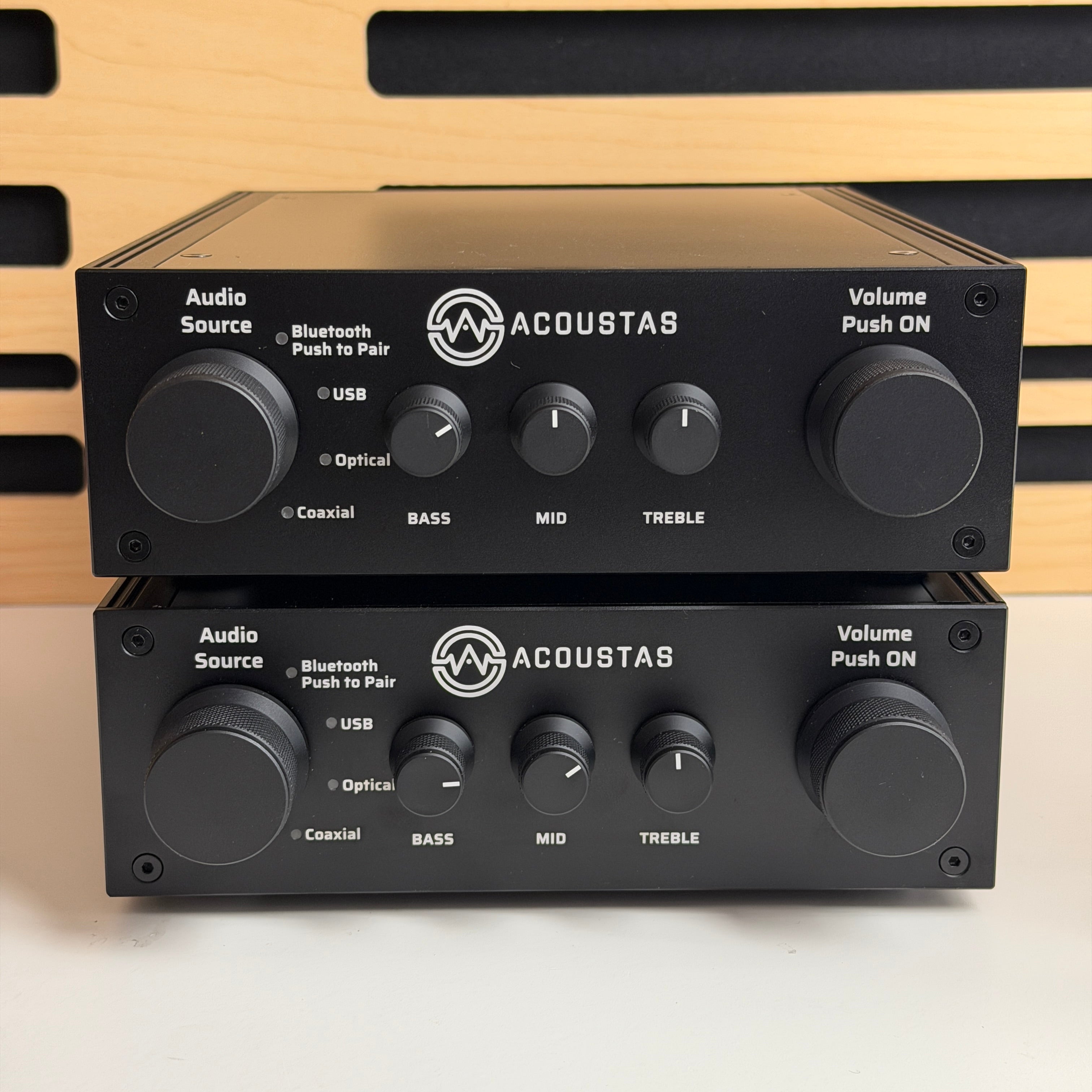 Acoustas AC650 DSP Amplifier - Deluxe Mini Edition in Space Black