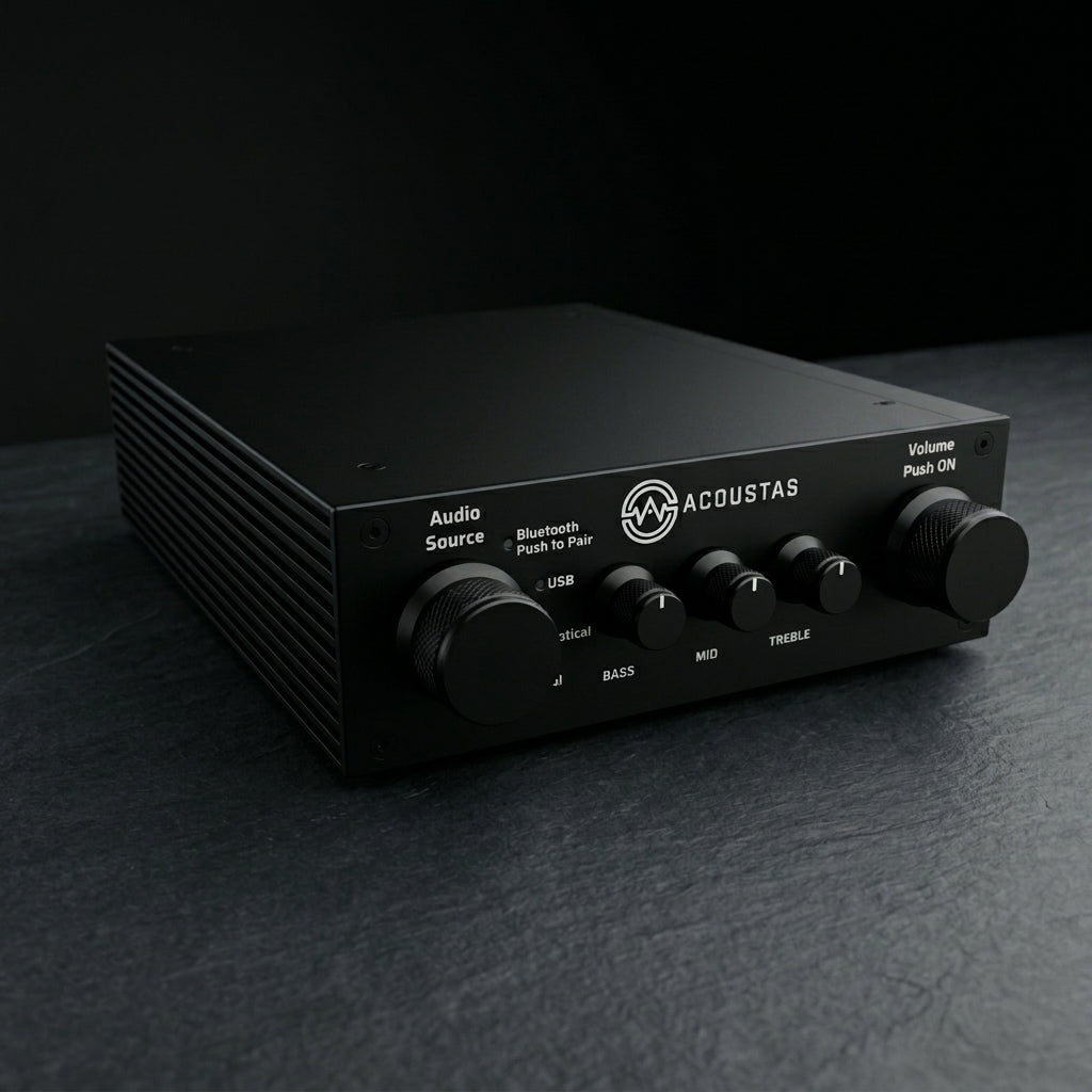 AC650 DSP Amplifier - Onyx Black