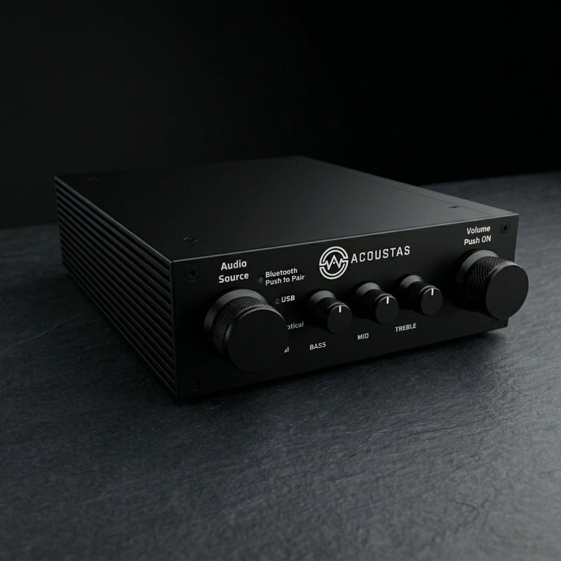 AC650 DSP Amplifier - Onyx Black