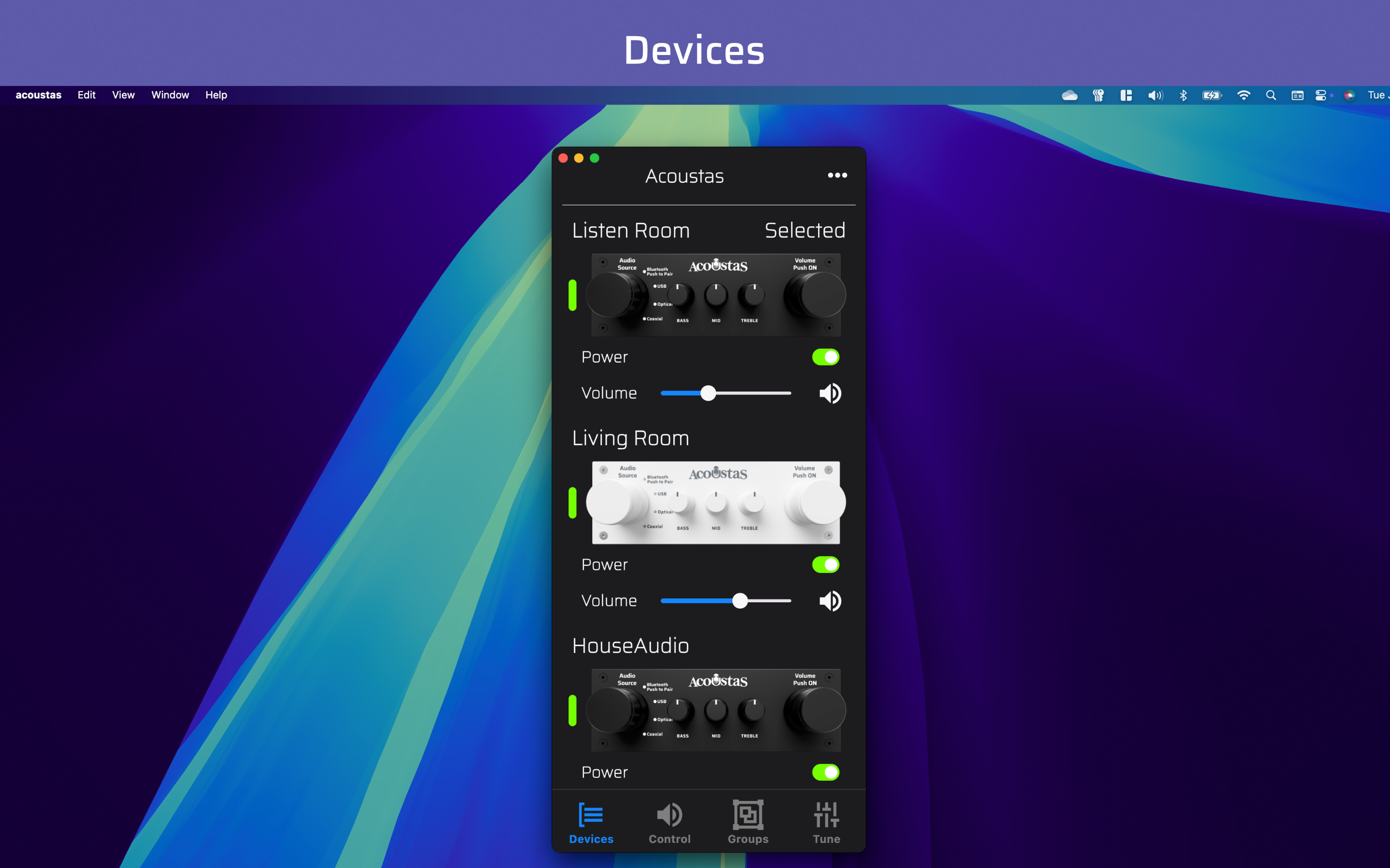 AC650 Production - Space Black - Multichannel DSP Amplifier