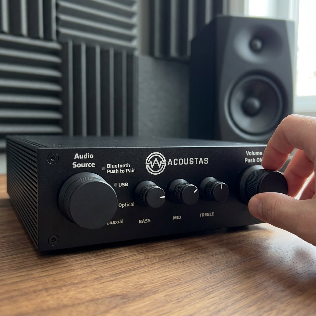 AC650 DSP Amplifier - Onyx Black