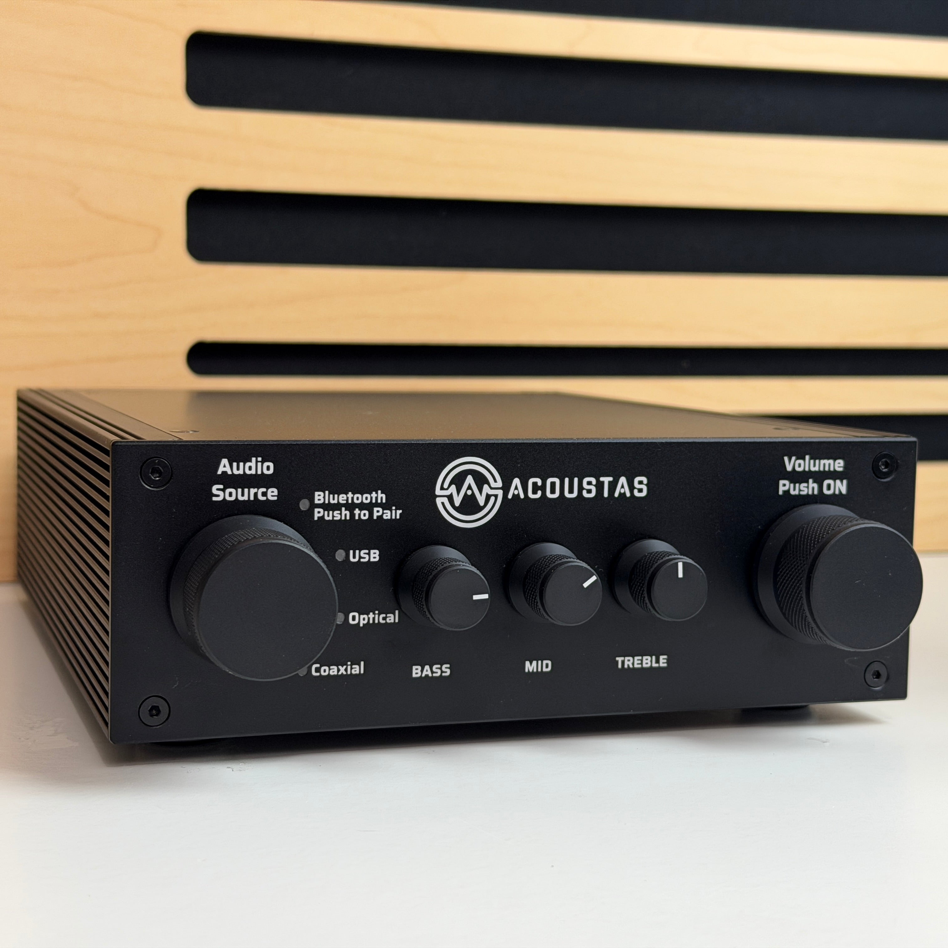 AC650 Production - Space Black - Multichannel DSP Amplifier