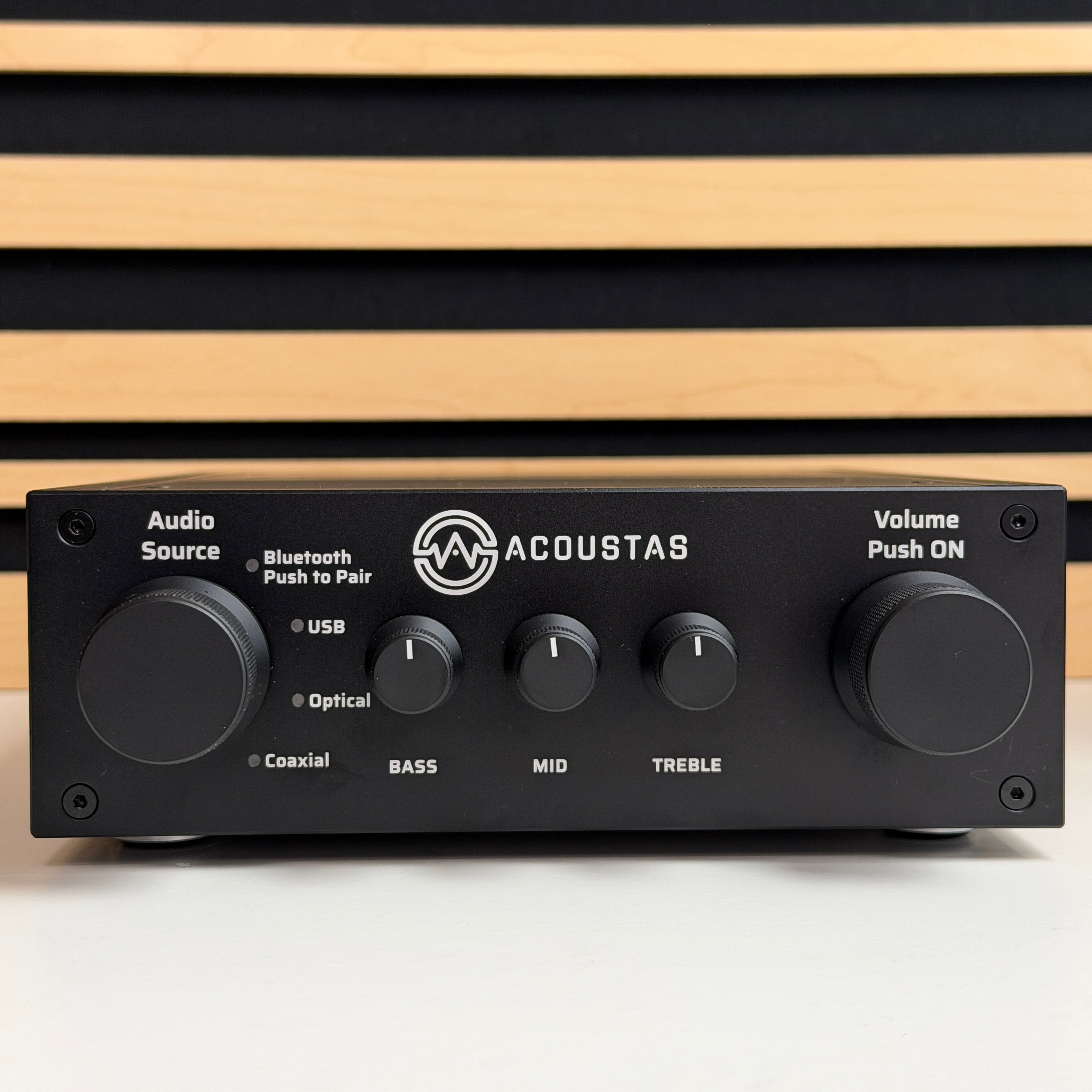 AC650 Production - Space Black - Multichannel DSP Amplifier